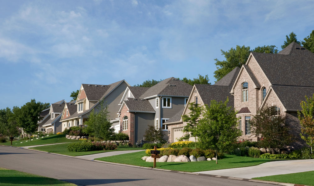 View of Residential Street